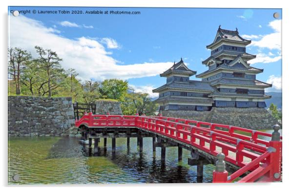 Matsumoto Castle, Japan Acrylic by Laurence Tobin