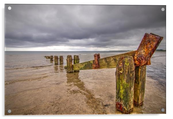 Alnmouth Northumberland Coast  Acrylic by David Thompson