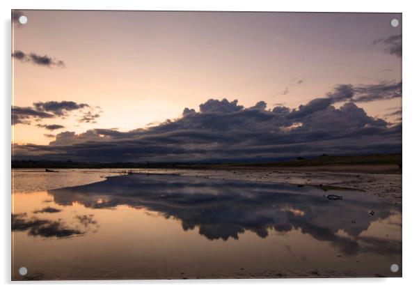 River Coquet Estuary Amble Northumberland Coast  Acrylic by David Thompson