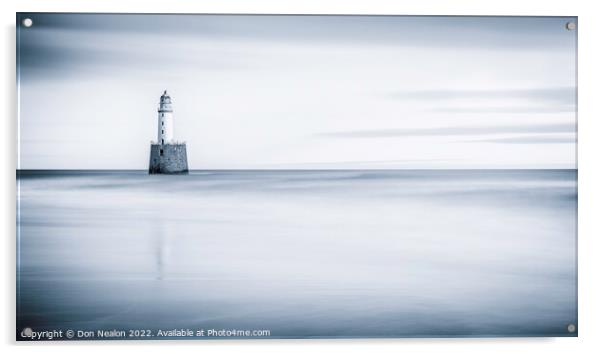 Rattray Head Lighthouse, Guiding Light Acrylic by Don Nealon
