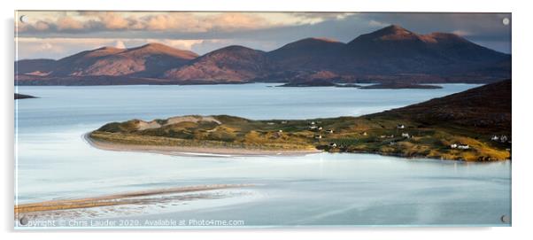 Luskentyre from Carran Acrylic by Chris Lauder