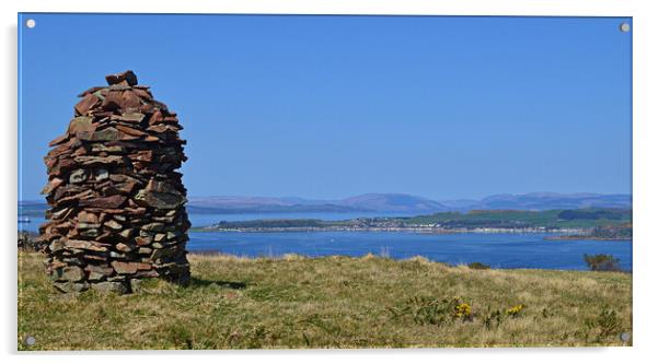 Millport Firth of Clyde Acrylic by Allan Durward Photography