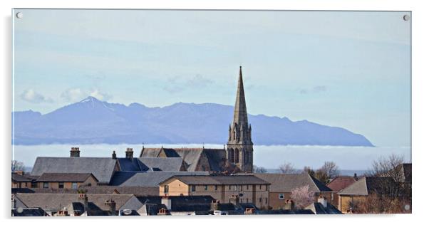 The fog Acrylic by Allan Durward Photography