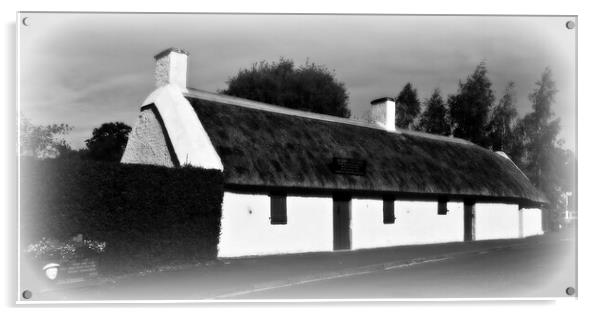 Burns Cottage, Alloway, Ayr Acrylic by Allan Durward Photography
