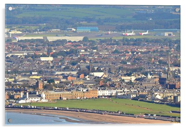 Ayr and beyond   Acrylic by Allan Durward Photography