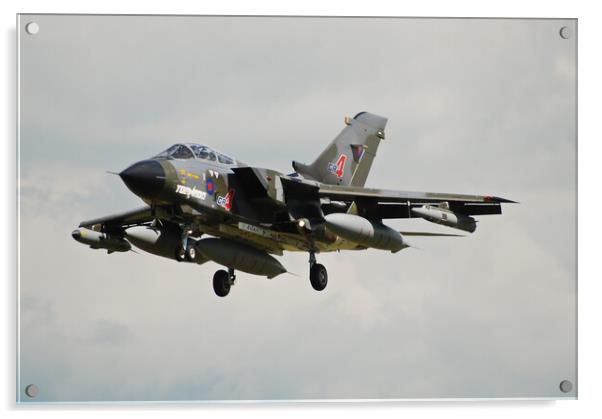 Panavia Tornado GR4 ZG773 Acrylic by Allan Durward Photography