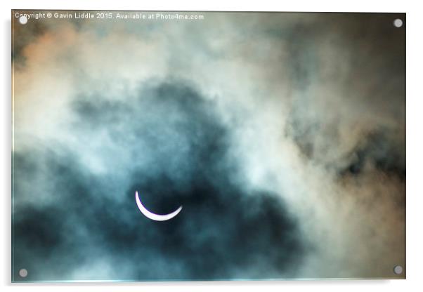  Solar Eclipse 2 Acrylic by Gavin Liddle
