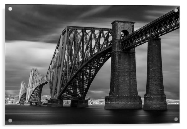  Forth Rail Bridge Acrylic by Gavin Liddle