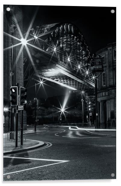 Tyne Bridge, Newcastle Acrylic by Gavin Liddle