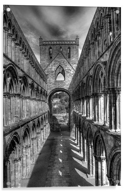Jedburgh Abbey 2 Acrylic by Gavin Liddle