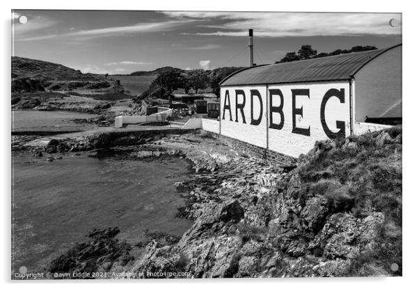 Ardbeg, Isle of Islay Acrylic by Gavin Liddle