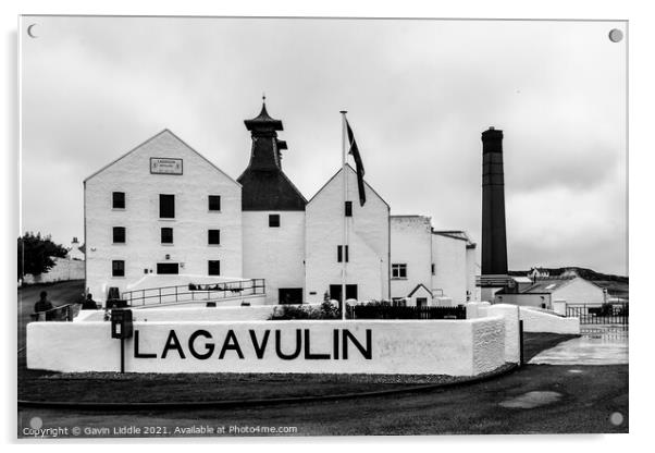 Lagavulin, Isle of Islay Acrylic by Gavin Liddle