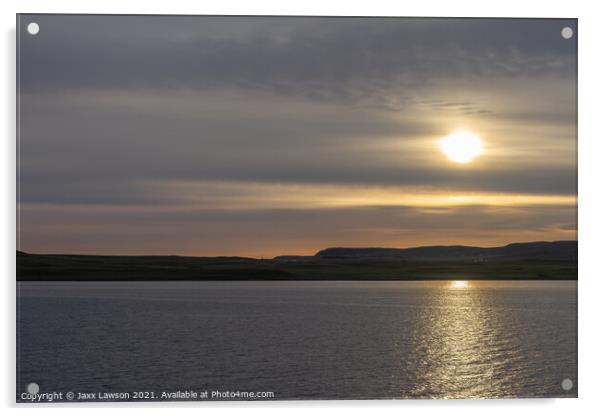 Early Ferry from Uig Acrylic by Jaxx Lawson