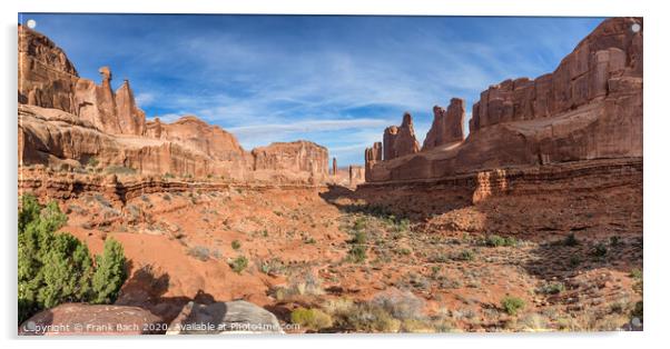 Capitol Reef National Monument scenic view, Utah Acrylic by Frank Bach