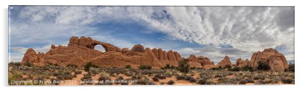 Skyline Arch in Arches National Monument, Utah Acrylic by Frank Bach