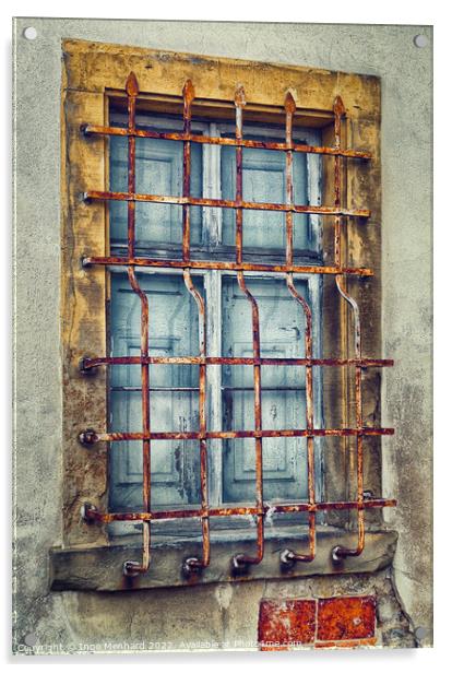Window stronghold Acrylic by Ingo Menhard