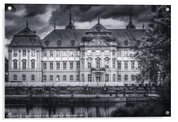 Castle Werneck Acrylic by Ingo Menhard