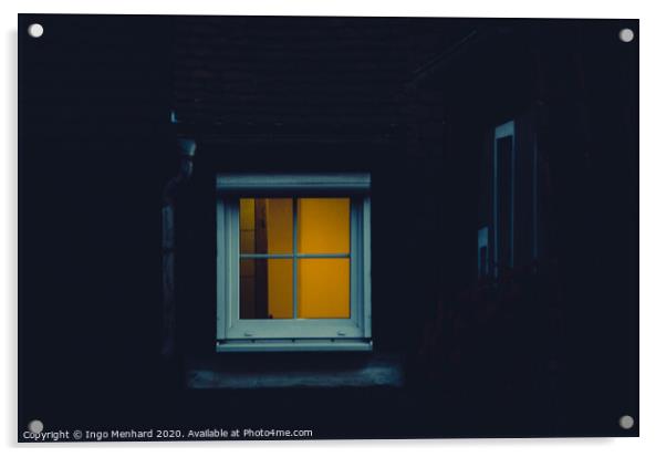 Yellow light Acrylic by Ingo Menhard