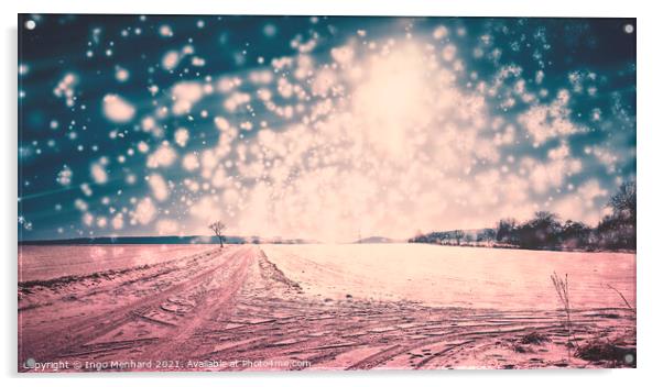 Winter wonderland Acrylic by Ingo Menhard