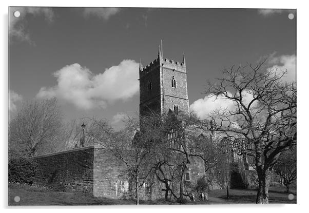 St Peters Church, Bristol Acrylic by Alan Jacobs