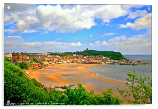Scarborough, North Yorkshire, UK Acrylic by john hill