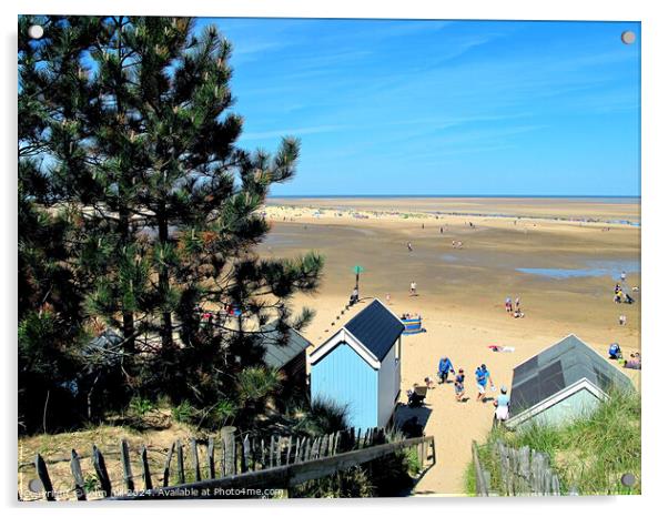 Wells-next-the-sea, Norfolk. Acrylic by john hill