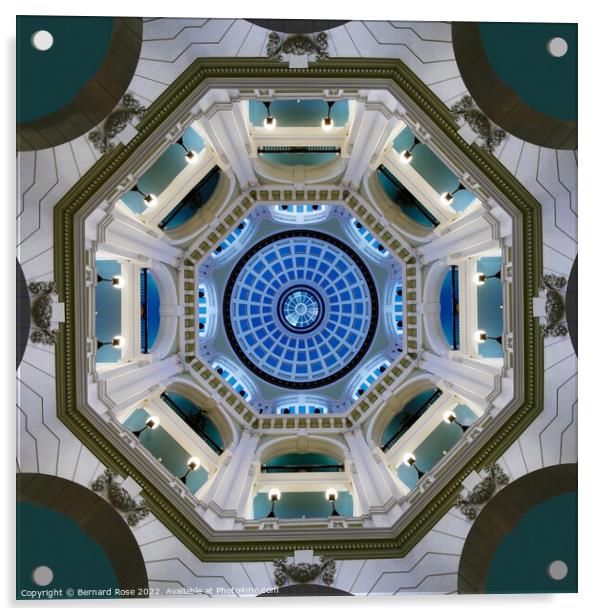 Port of Liverpool Building interior of Dome Acrylic by Bernard Rose Photography