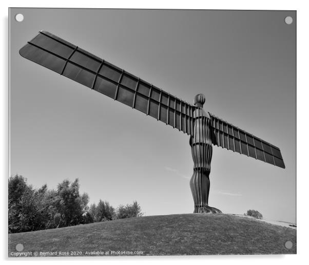 Angel of The North Acrylic by Bernard Rose Photography