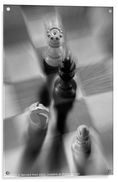 Checkmate Acrylic by Bernard Rose Photography