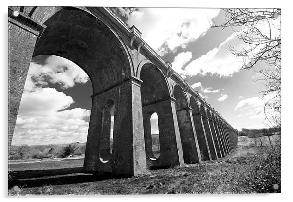 balcombe viaduct Acrylic by Eddie Howland