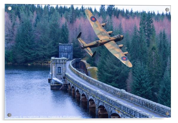 The Dambuster Acrylic by jim Hamilton