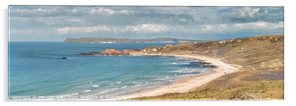 Captivating Vistas of Whitepark Bay Acrylic by jim Hamilton