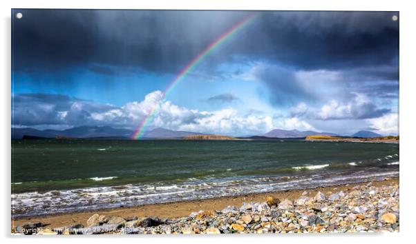 A rainbow in Mayo Acrylic by jim Hamilton
