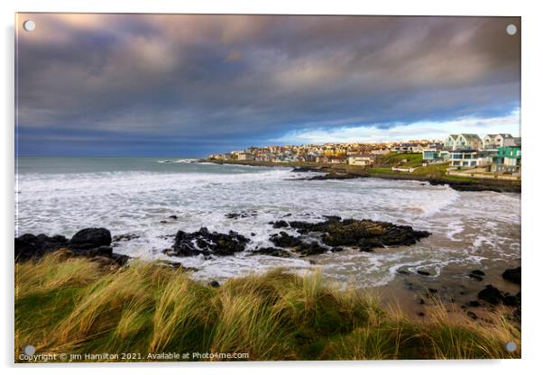 Portstewart, Northern Ireland Acrylic by jim Hamilton