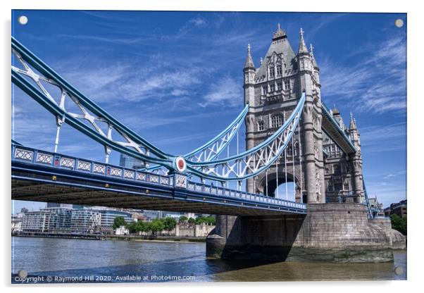 Tower Bridge London Acrylic by Raymond Hill