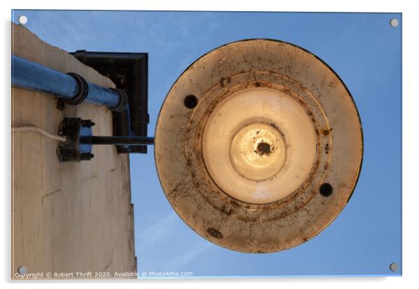 Pittenweem lamp Acrylic by Robert Thrift