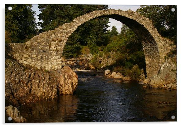Carr-Bridge Acrylic by David Borrill