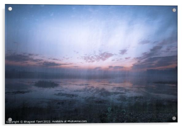 Mist & cloud Acrylic by Bhagwat Tavri