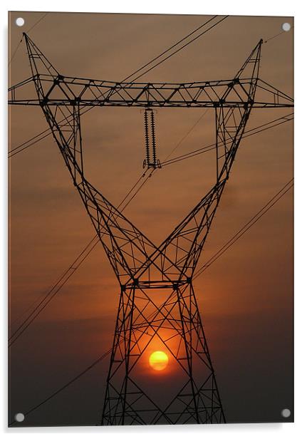 Power Transmission Acrylic by T R   Bala subramanyam