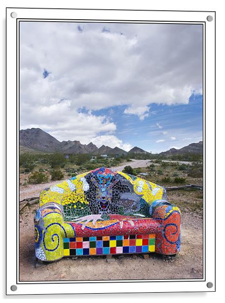 The sofa Acrylic by Steve White