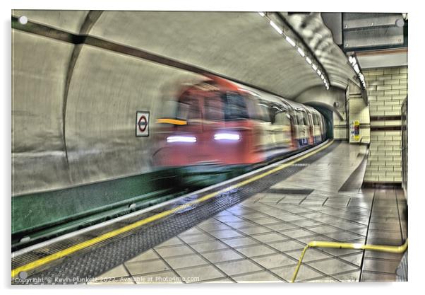 Baker Street Underground Station Acrylic by Kevin Plunkett