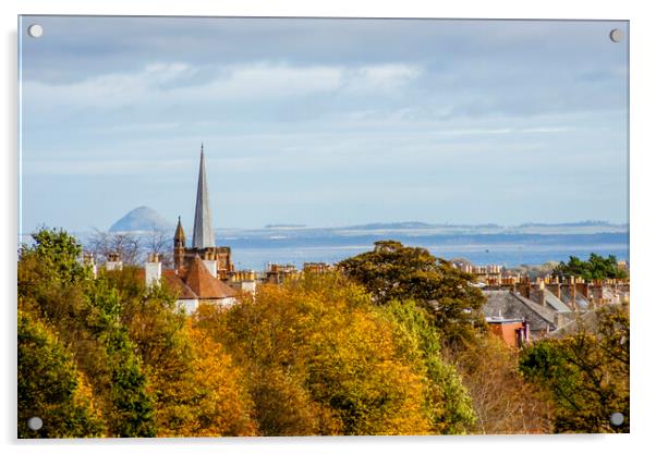 Autumn in Edinburgh Acrylic by Danilo Cattani