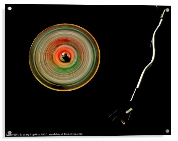 Vinyl and Stylus Acrylic by craig hopkins