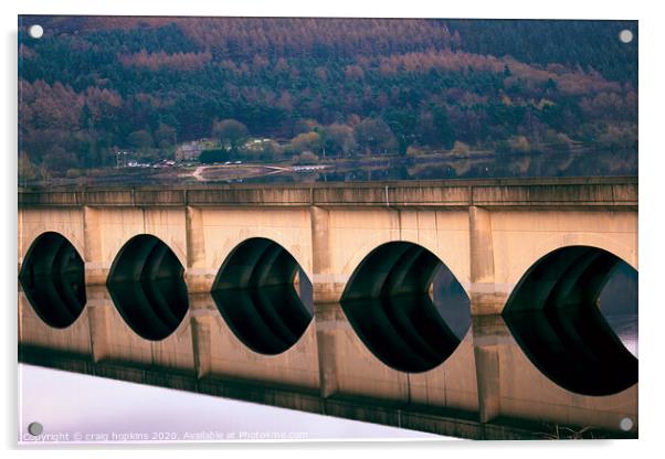 Bridge and shadows Acrylic by craig hopkins