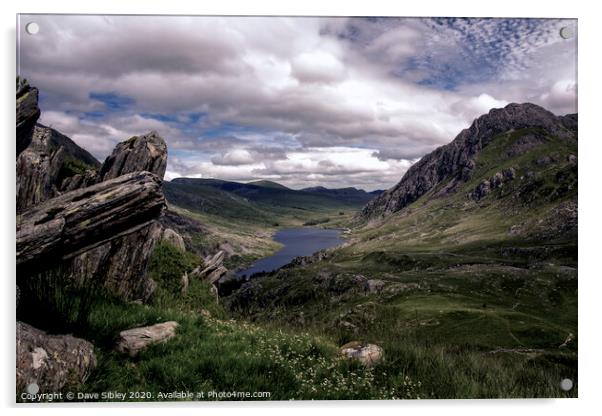 Tryfan Acrylic by Dave Sibley