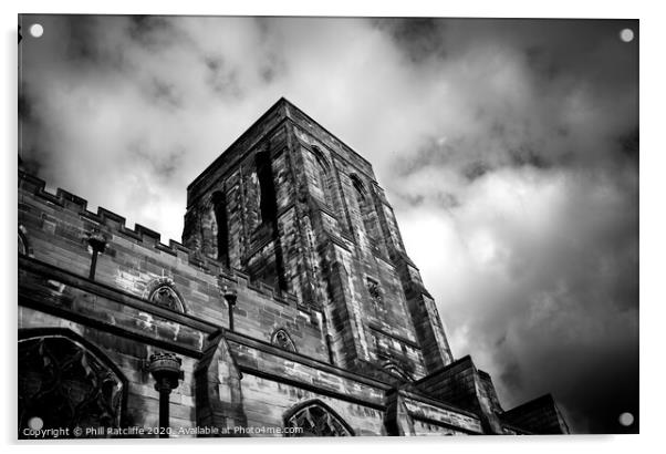 St Mary’s Church, Stretton, Staffordshire UK Acrylic by Phill Ratcliffe