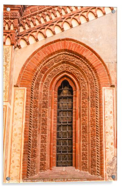 window of gothic style Acrylic by daniele mattioda