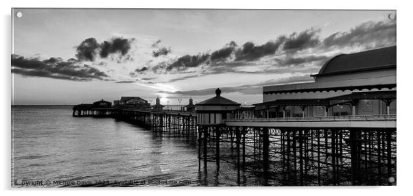 North Pier, Blackpool Acrylic by Michele Davis
