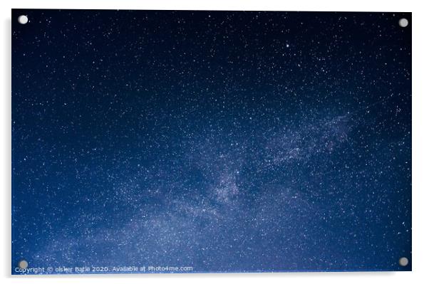 night sky Acrylic by olsker Batle
