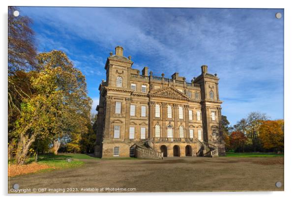 Duff House Banff Aberdeenshire 1735 William Adam Georgian Architecture Acrylic by OBT imaging